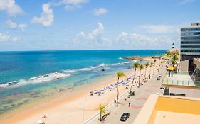 Belissimo Flat Direto Na Praia Da Barra - Flat Beira Mar No Circuito Do Carnaval
